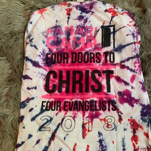 Tie dye camp shirt - Picture 2 of 3